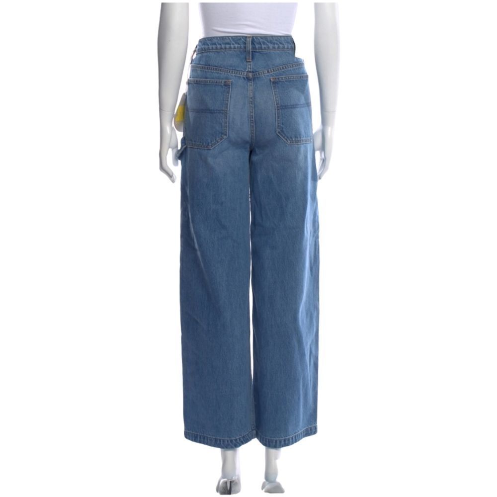 NWT MOTHER SNACKS! The Fun Dip Utility Puddle Wide Leg Jeans 28 - Picture 6 of 10